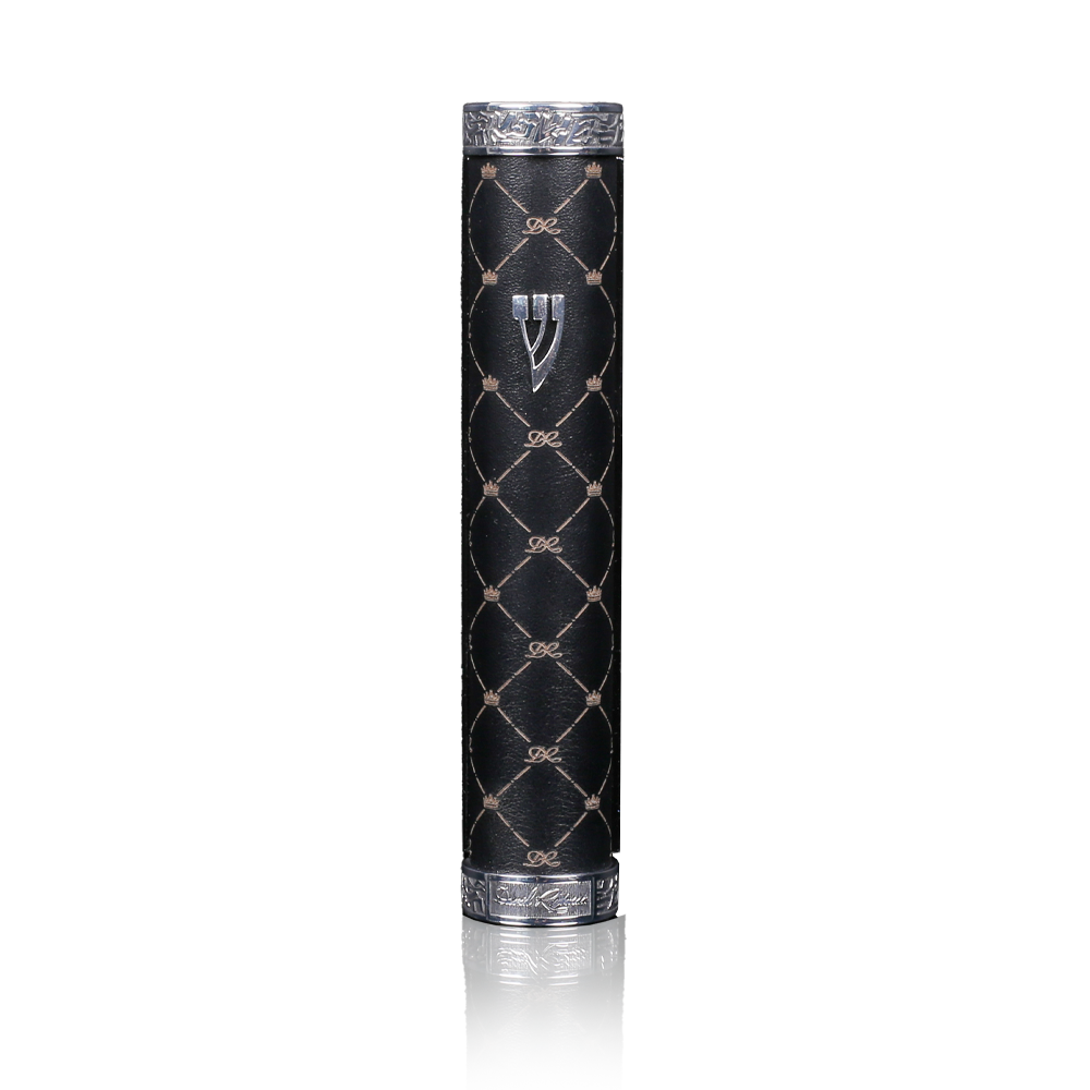 Case for mezuzah "Tzfat" with engraving "Letters of the Hebrew alphabet"