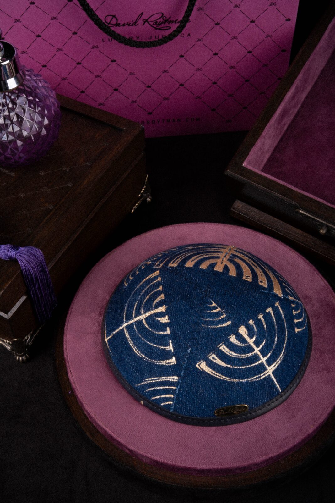 Hanukkah gift selection by David Roytman, hand-finished in Israel