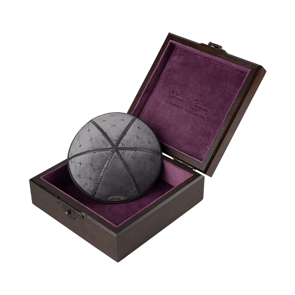 Kippah "Modern" made of velour