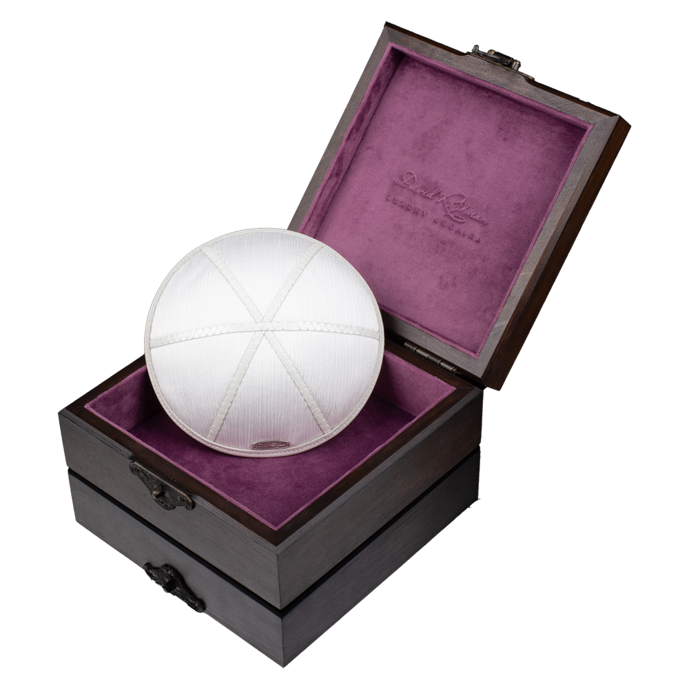 Kippah "Modern" made of satin for wedding
