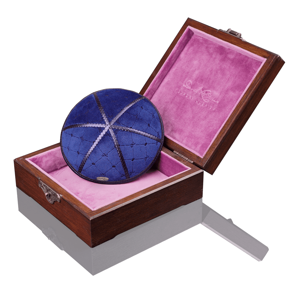 Kippah "Modern" made of velour