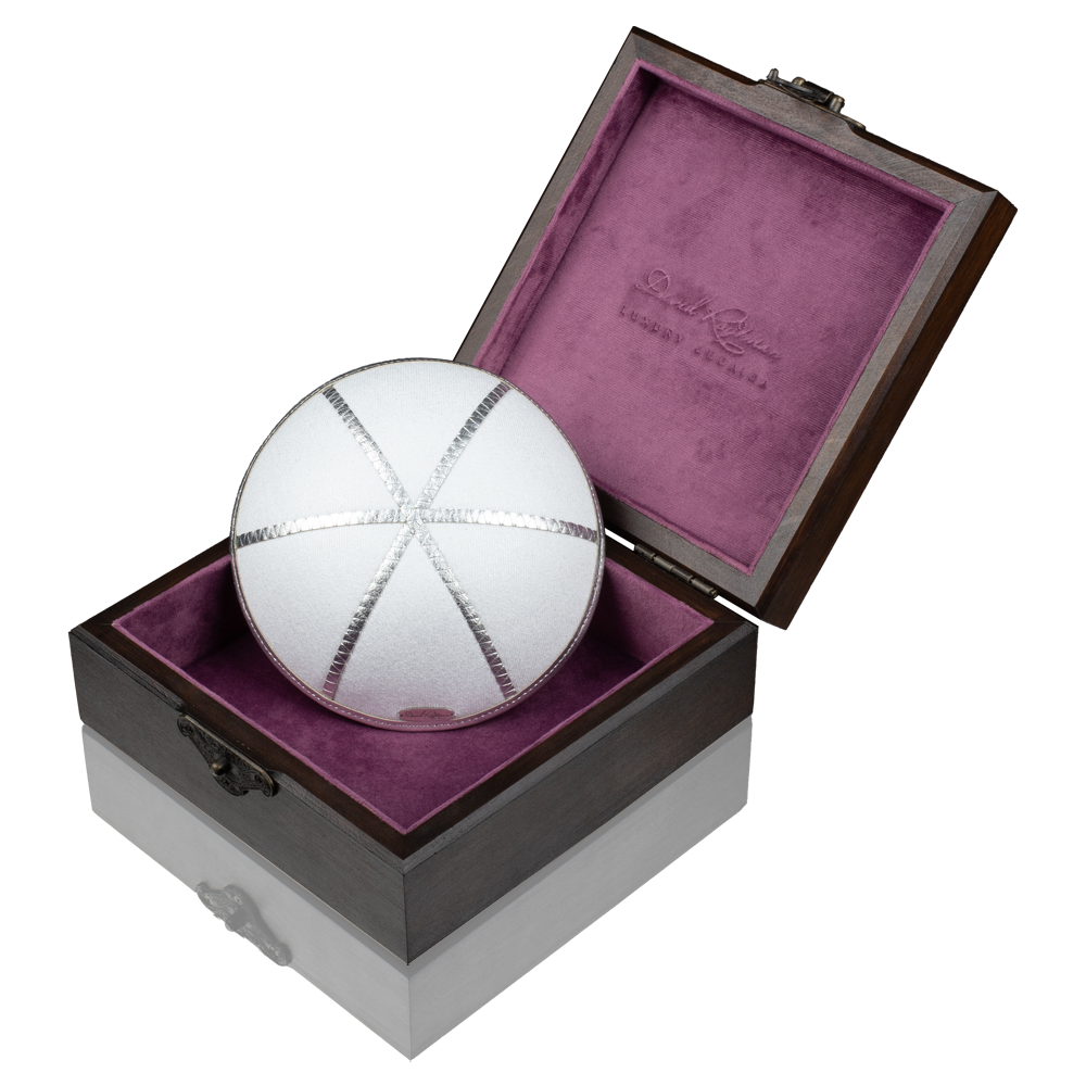 Kippah "Modern" made of denim for wedding