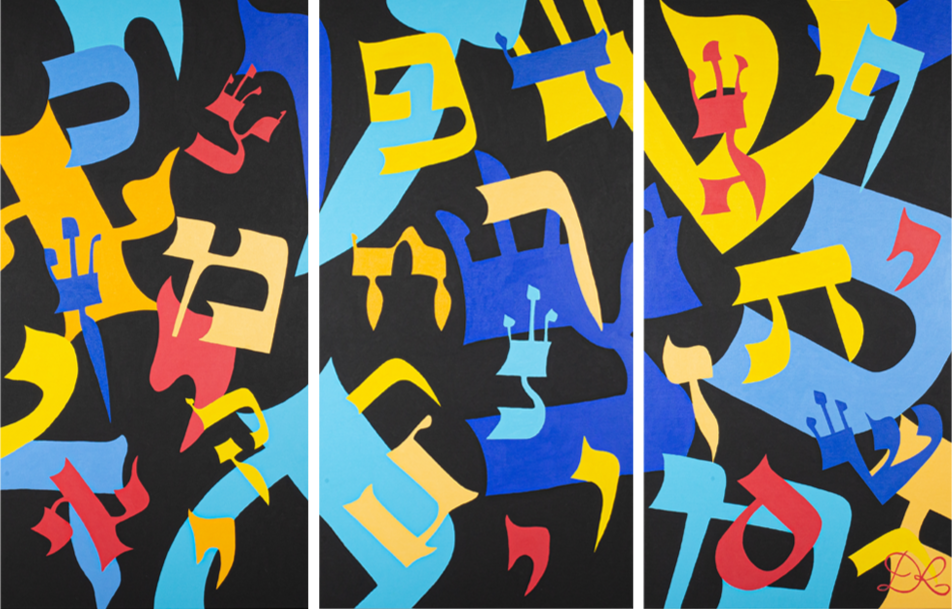 Triptych "The Voice of Letters"
