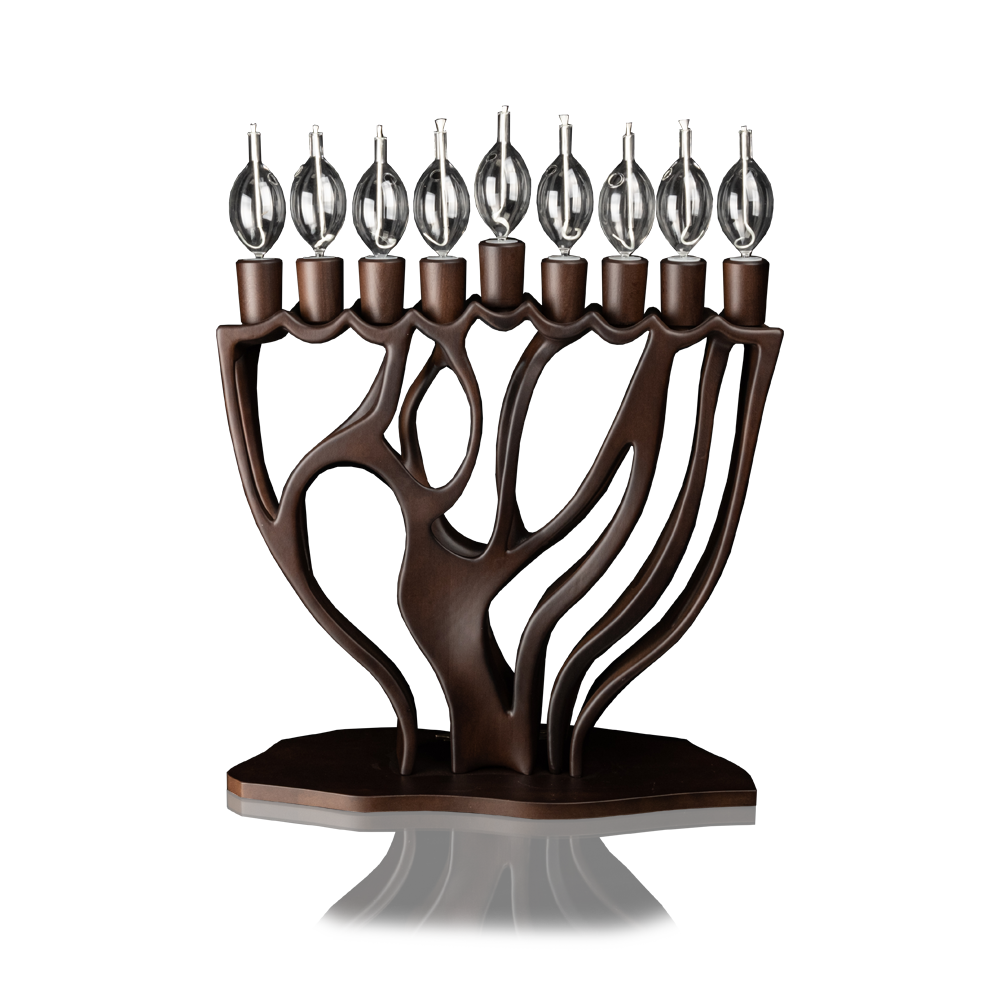 Hanukkah candlestick "Kumran"