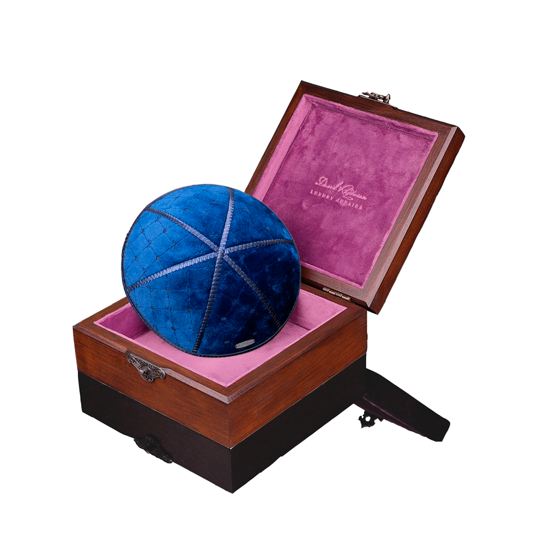 Kippah "770" made of velour