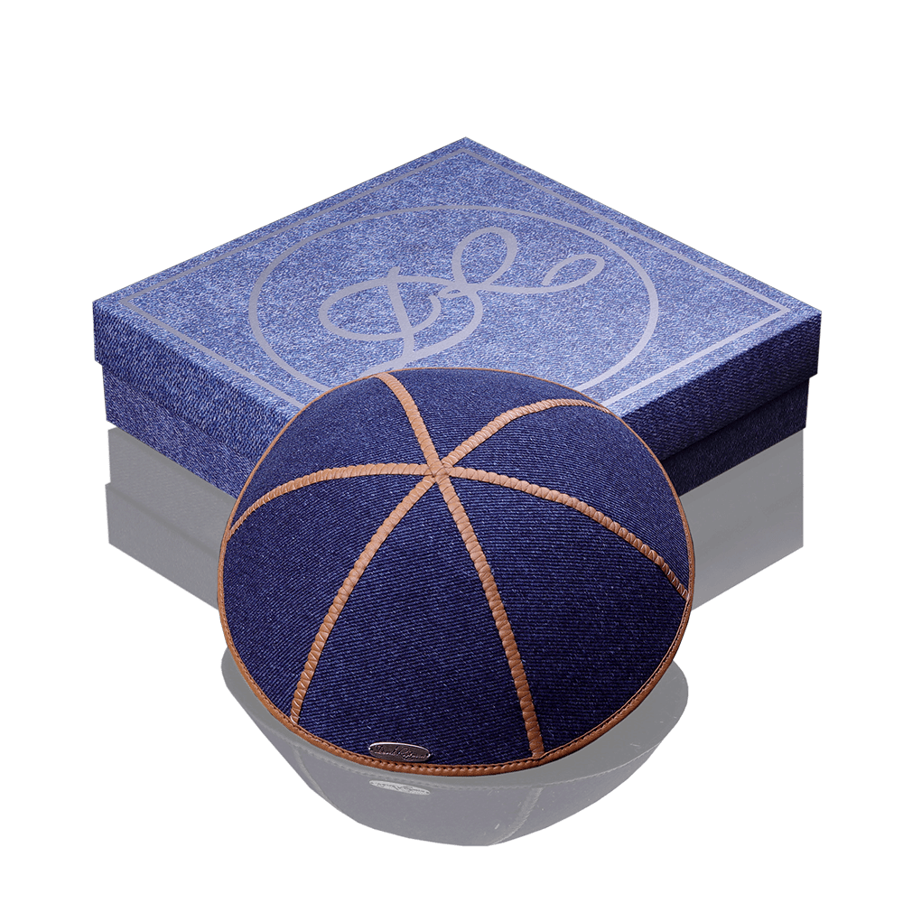 Kippah "770" made of denim