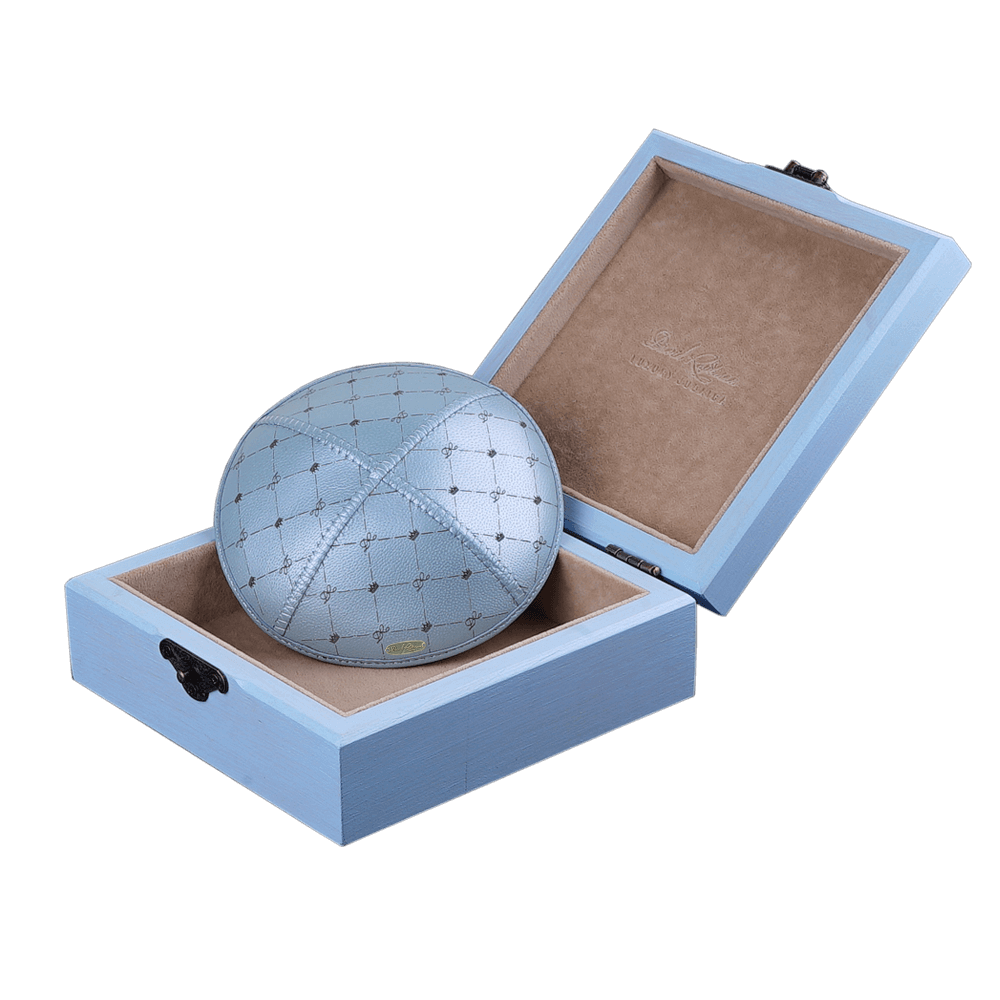 Kippah "Baby" made of Italian leather