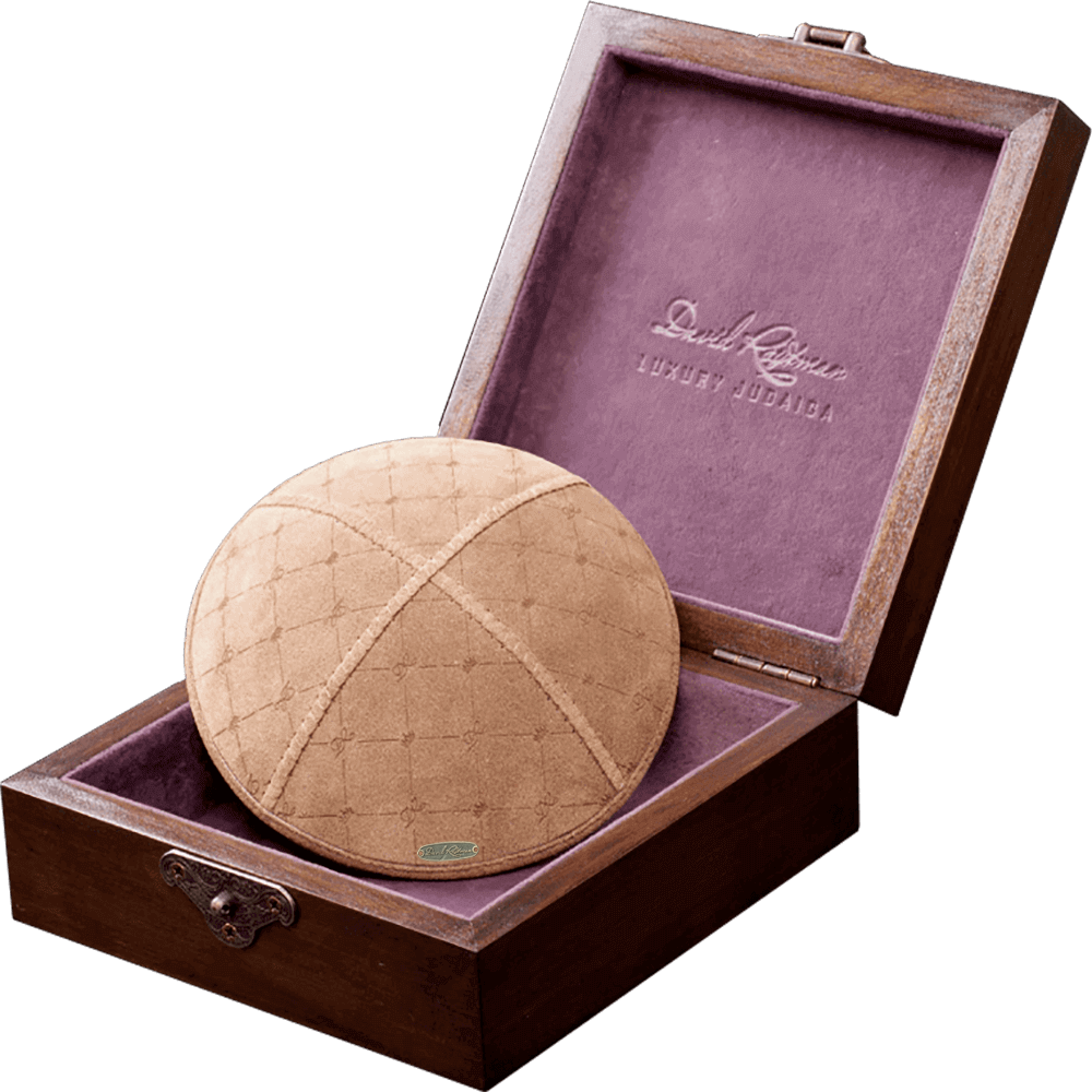 Kippah "Classic" made of suede
