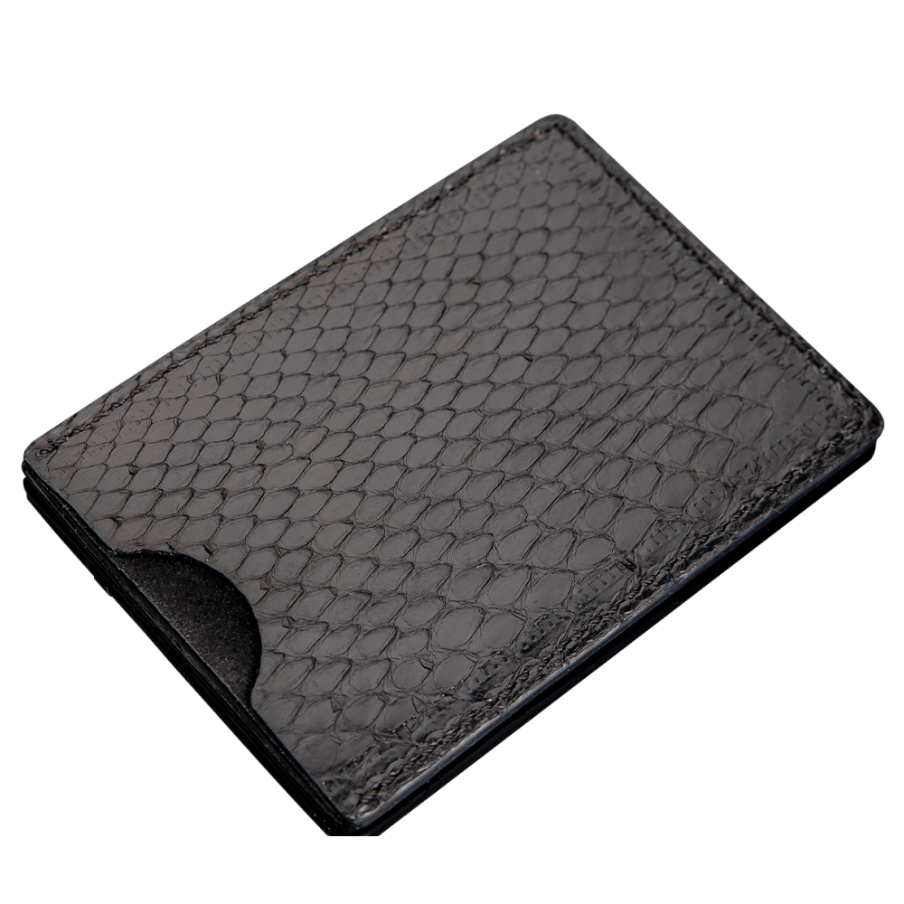 Business card holder made of python