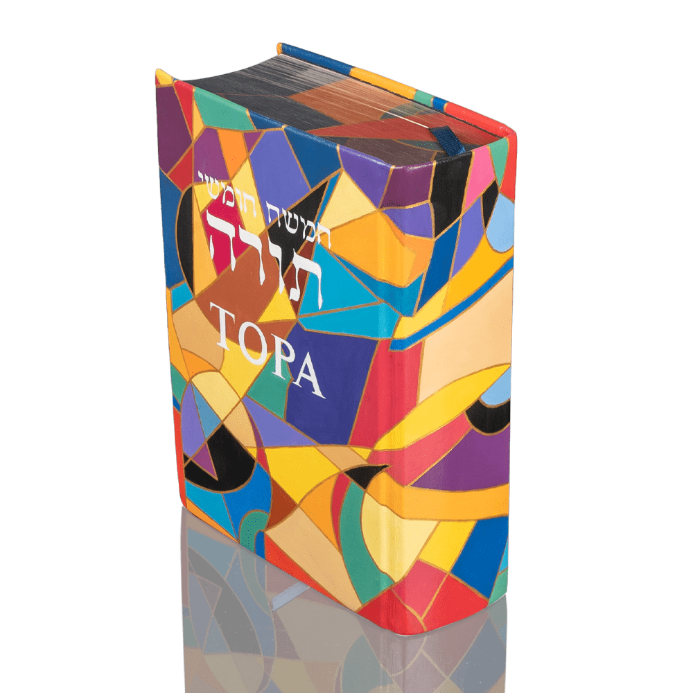 Torah with art "Stained glass"