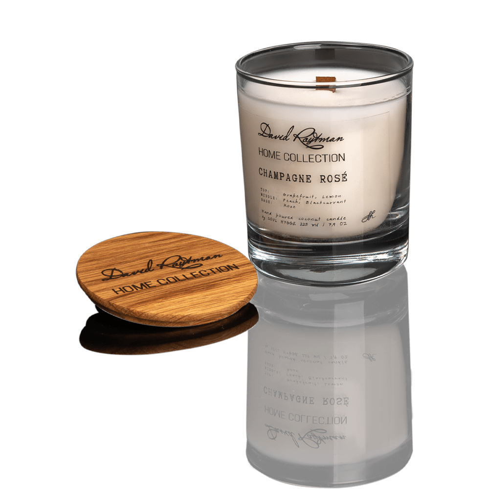 Aroma candle "Rosé Champagne"