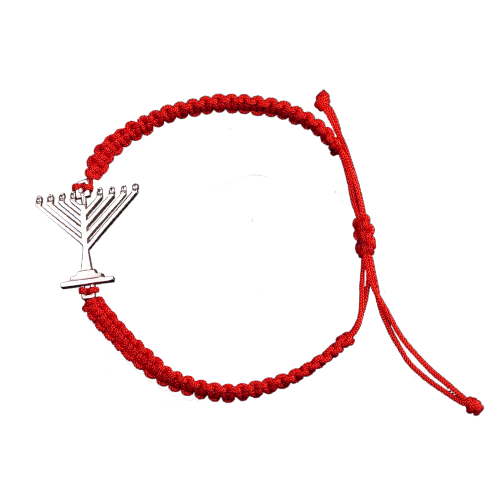 Bracelet "Menorah" with silver