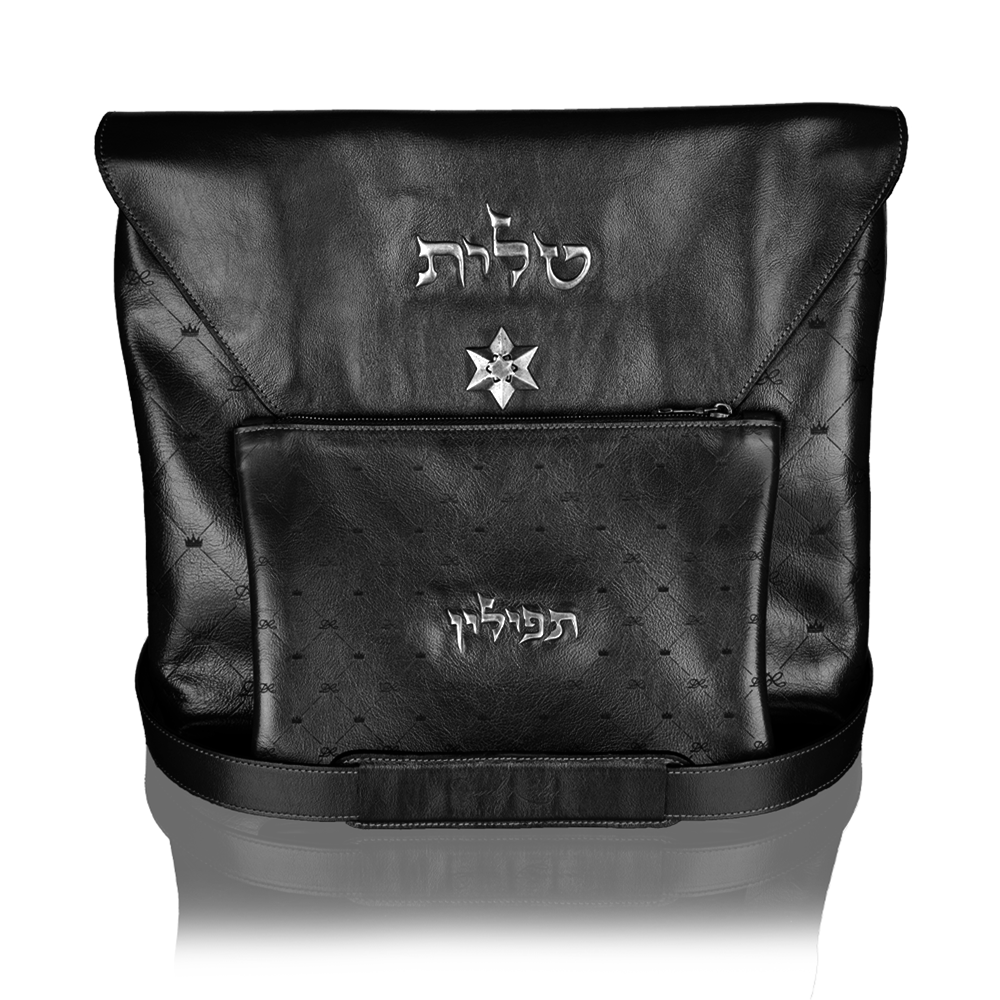 Set "King David" for Tallit and Tefillin made of leather