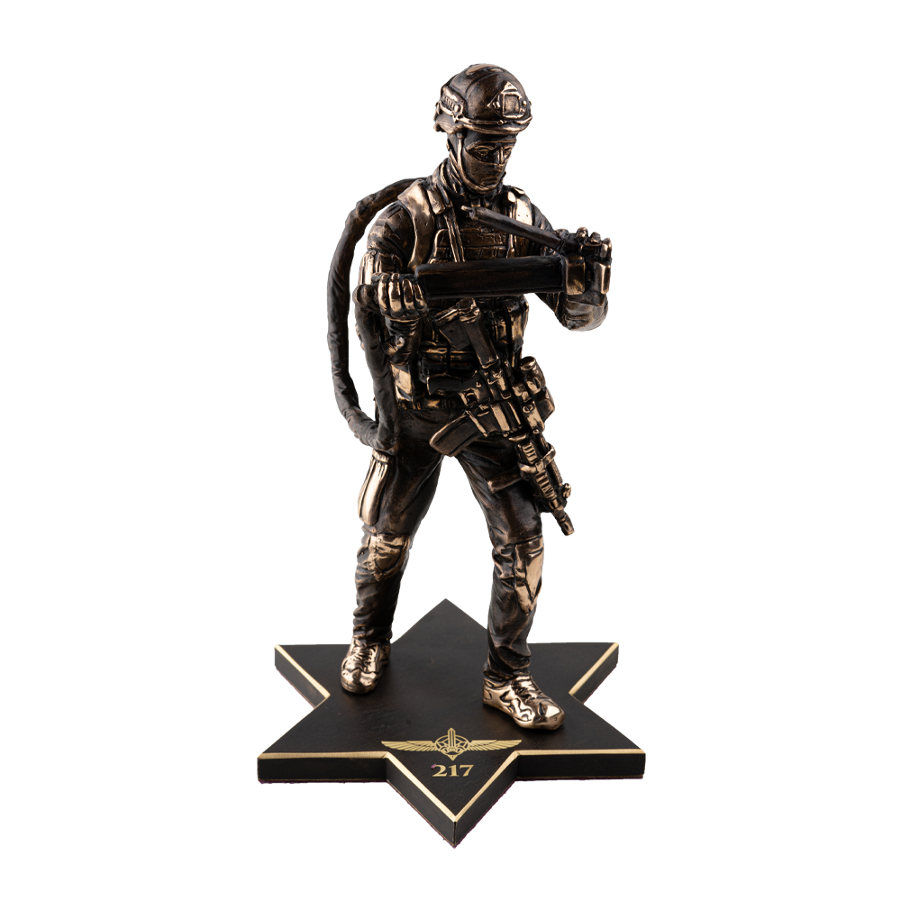 Bronze figurine "Soldier"