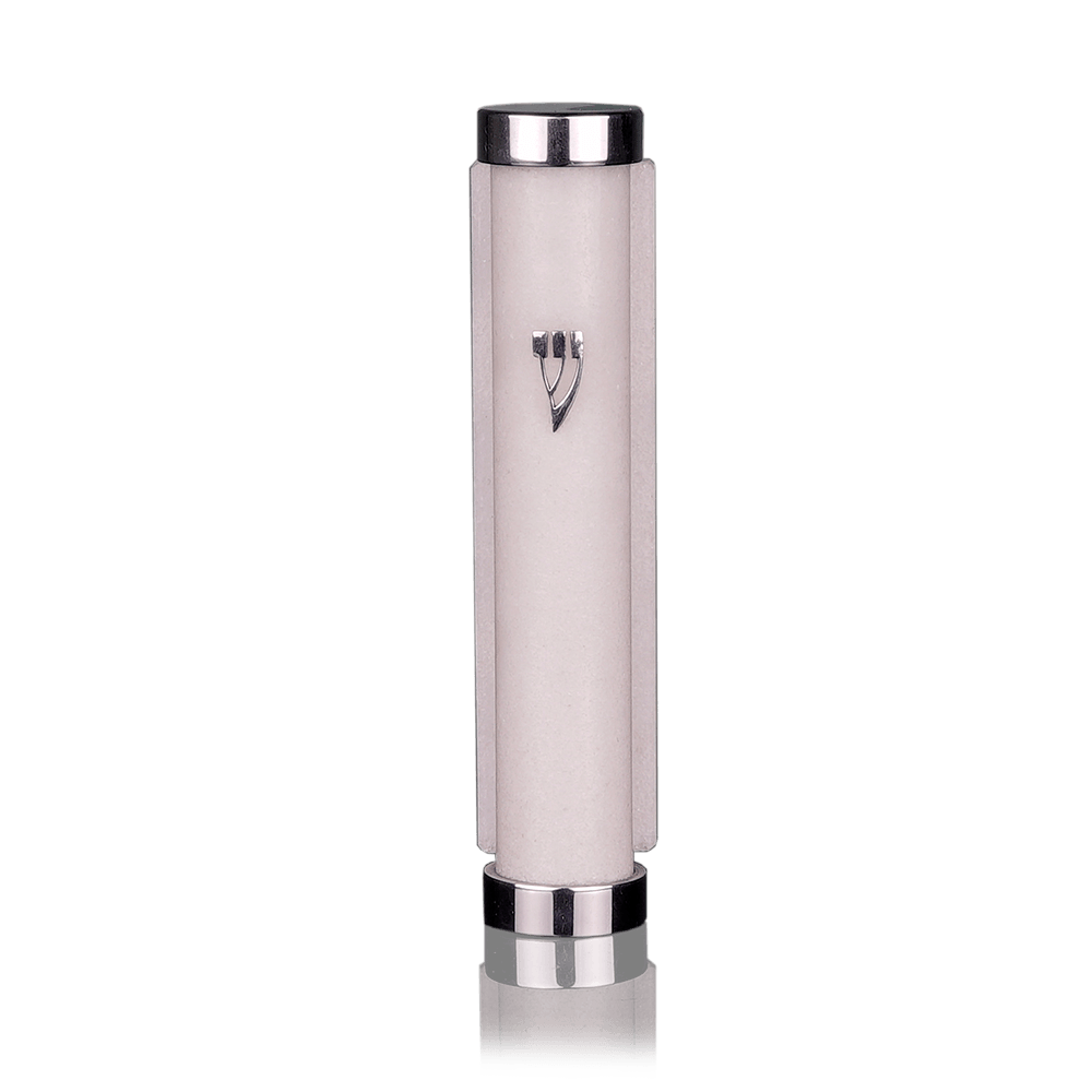 Case for mezuzah "Tzfat" with marble backed