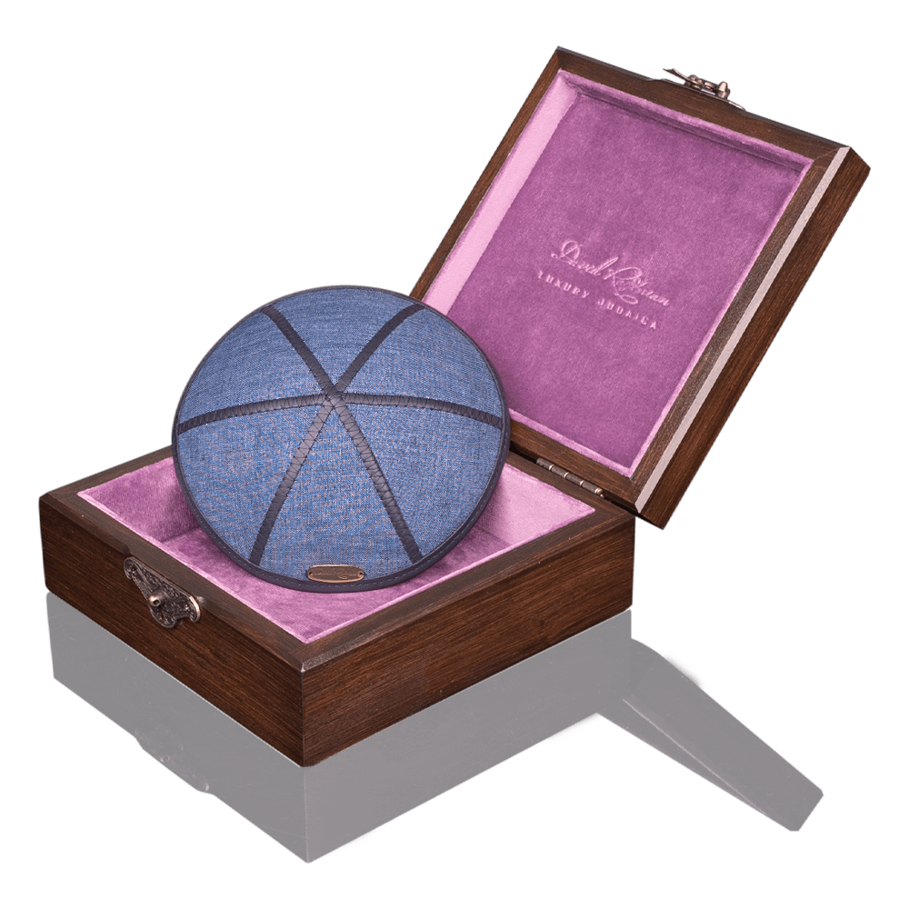 Kippah "Modern" made of linen