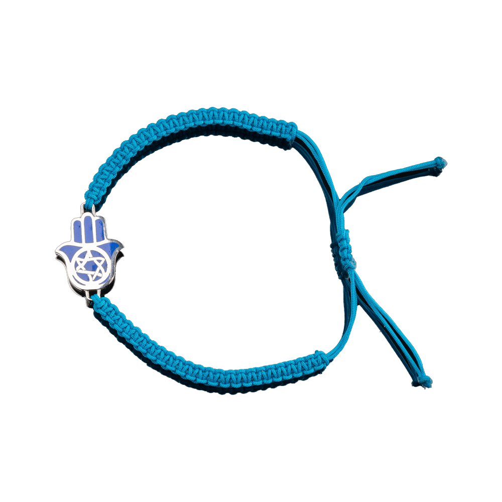Bracelet "Hamsa" with silver and enamel