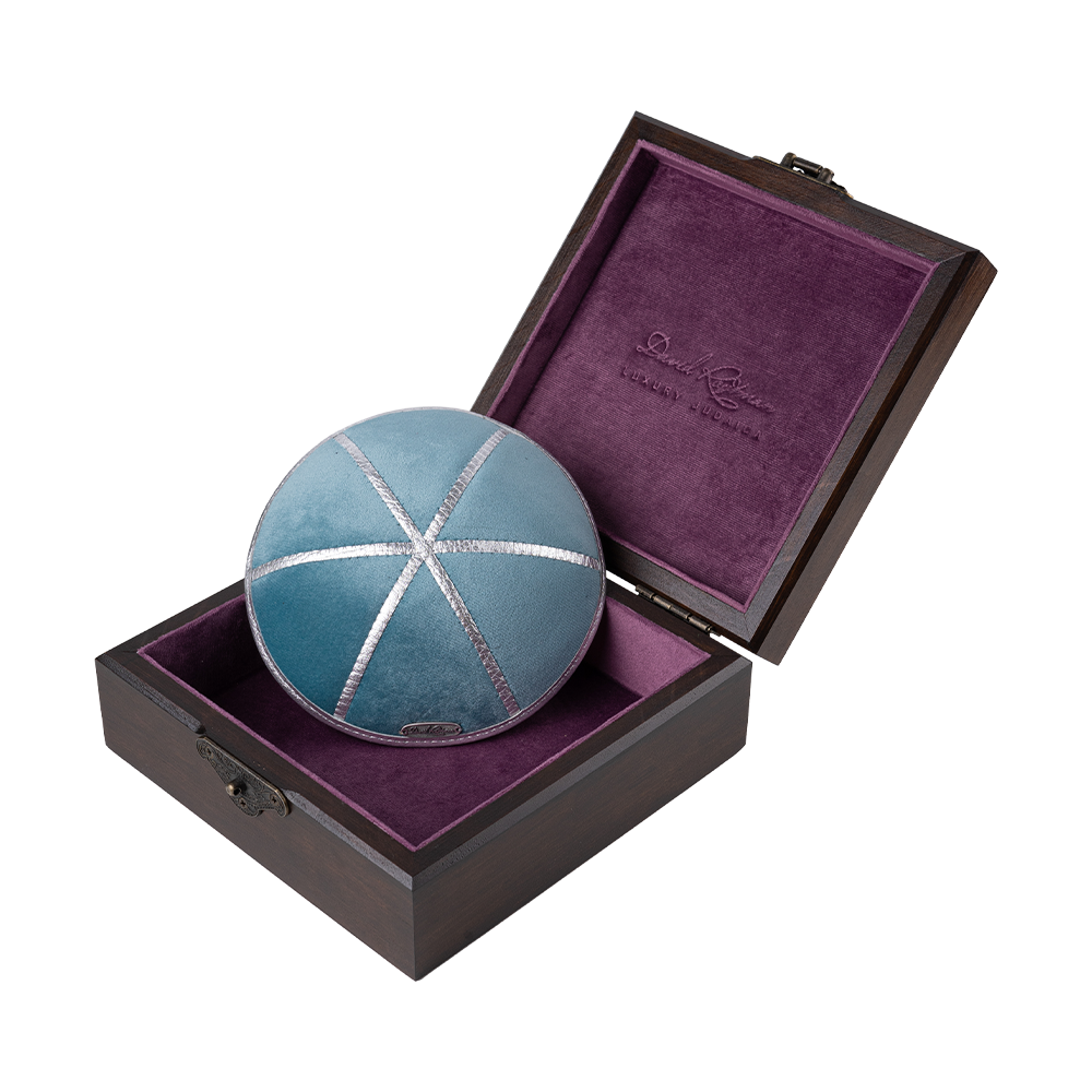 Kippah "Modern" made of velvet