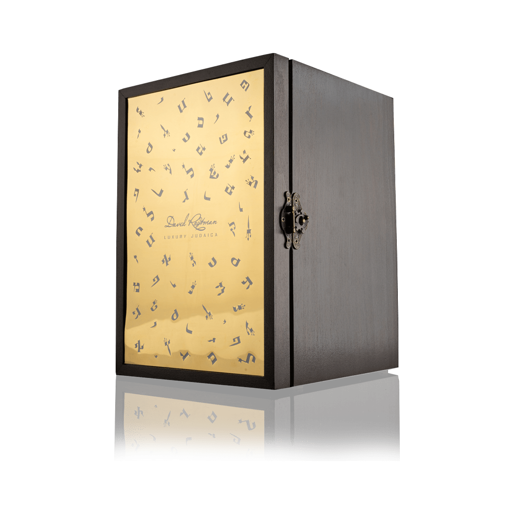 Casket for kippah with stainless steel