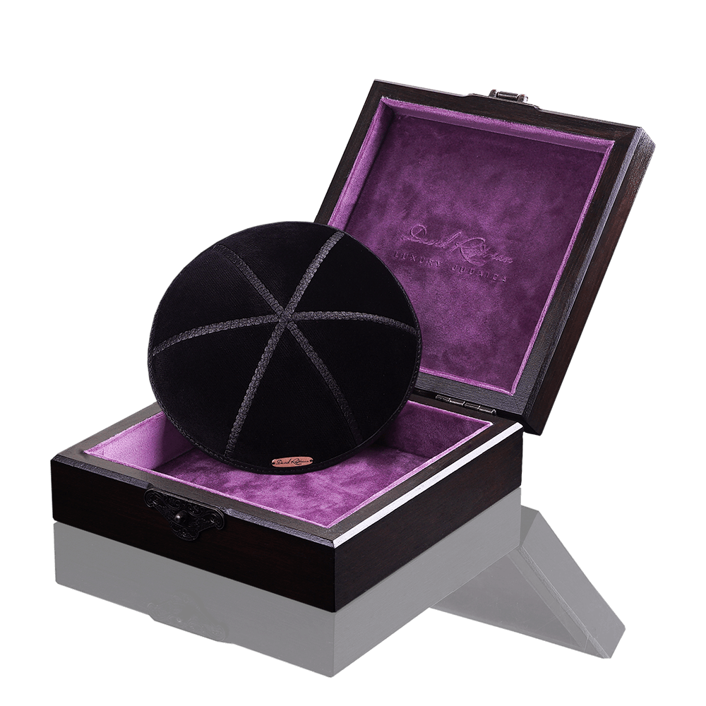 Black Velvet Kippah