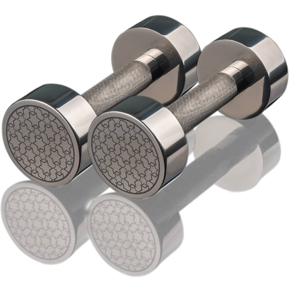 Dumbbells "Stars of David"