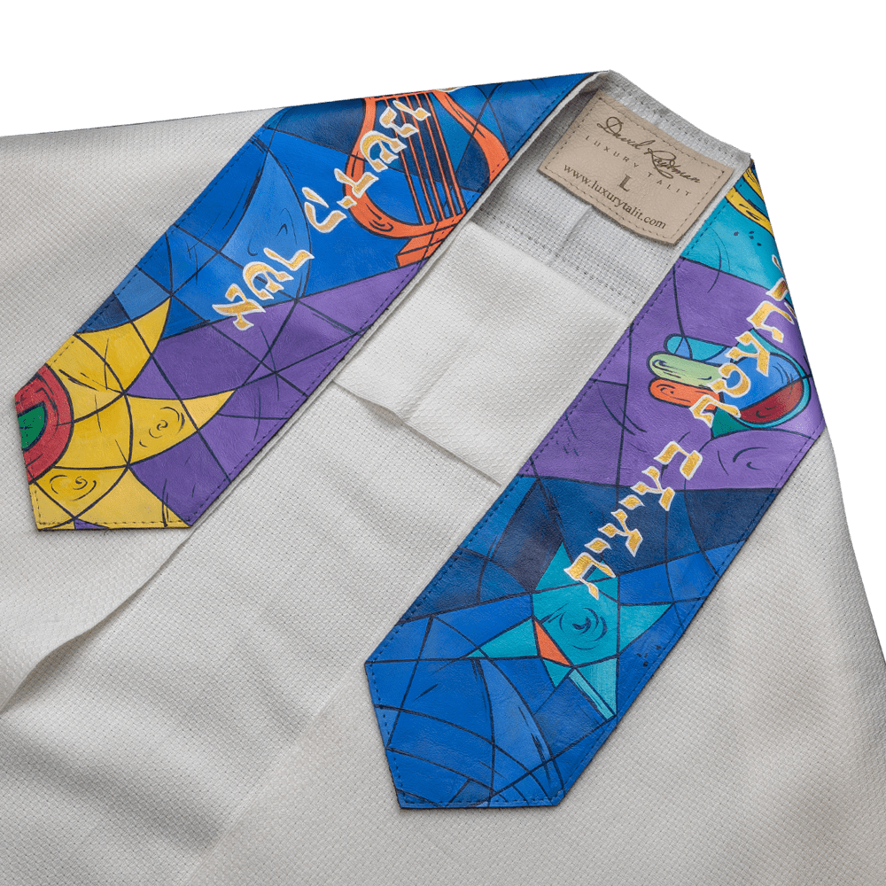 Tallit with art "Abstraction"