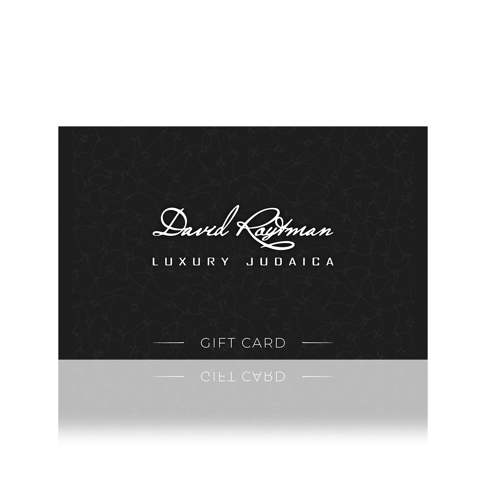 David Roytman Luxury Judaica Gift Card
