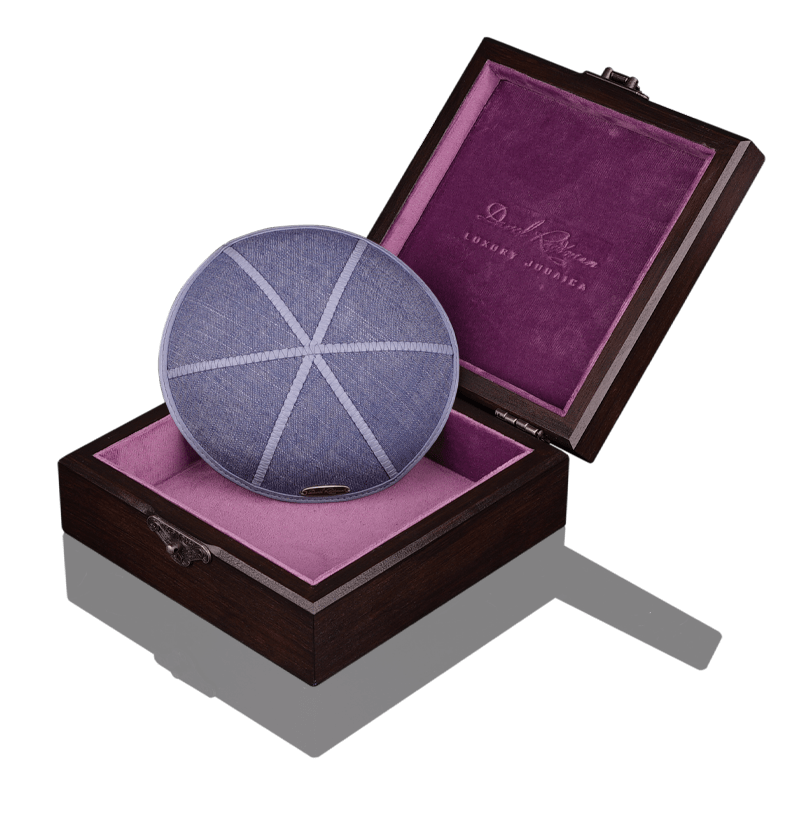 Kippah "Modern" made of linen
