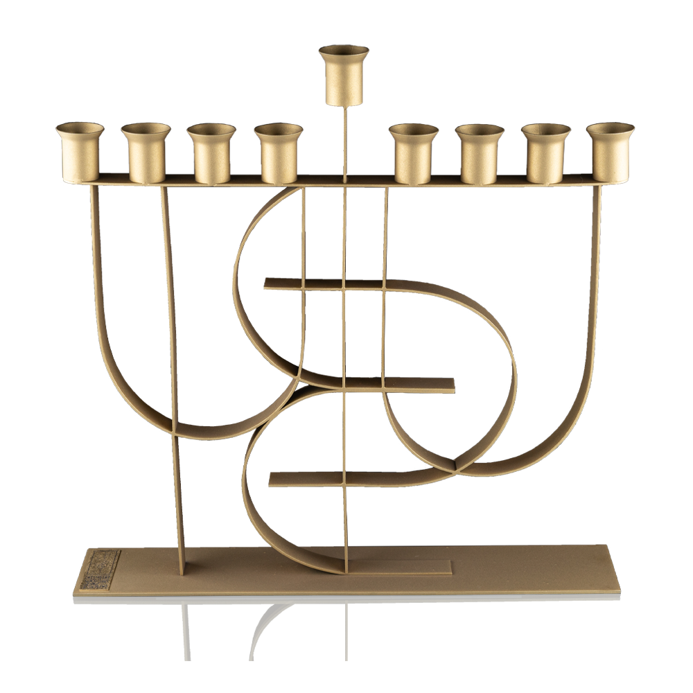 Hanukkah candlestick "Modern"