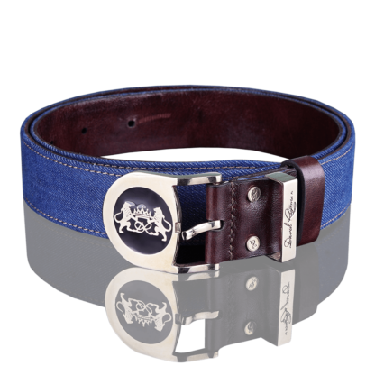 Belt made of denim