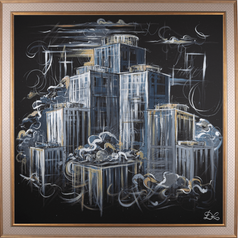 Painting "Menorah (Dnepr)"