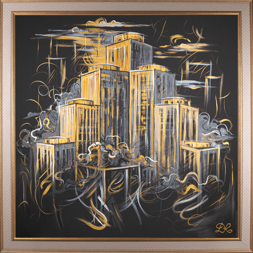 Painting "Menorah (Dnepr)"