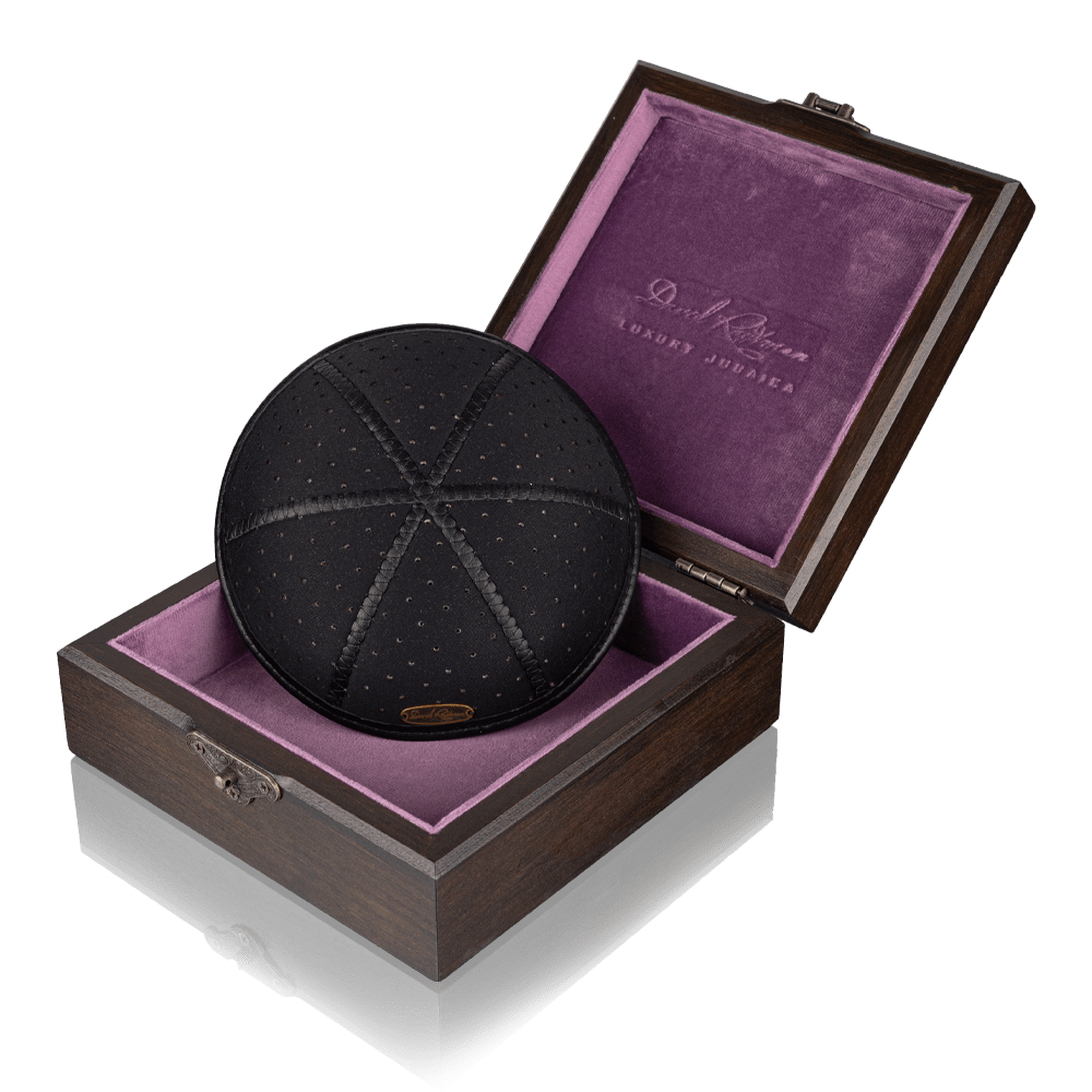 Kippah "Modern" with perforation. Costume Collection