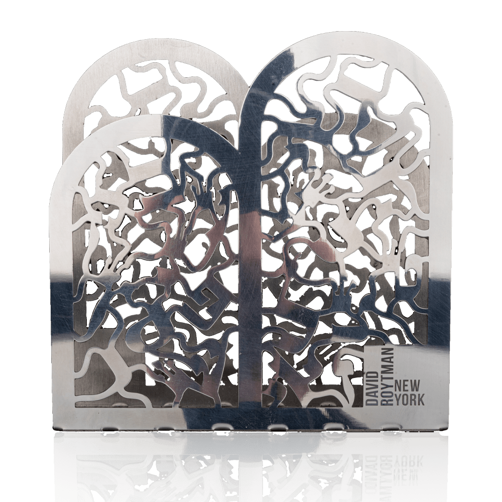 Napkin holder "Letters of the Hebrew alphabet"