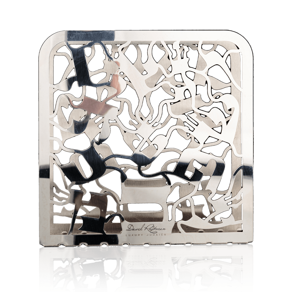 Napkin holder "Letters of the Hebrew alphabet"