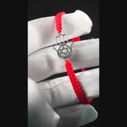 Bracelet Hamsa and Star of David with silver - video