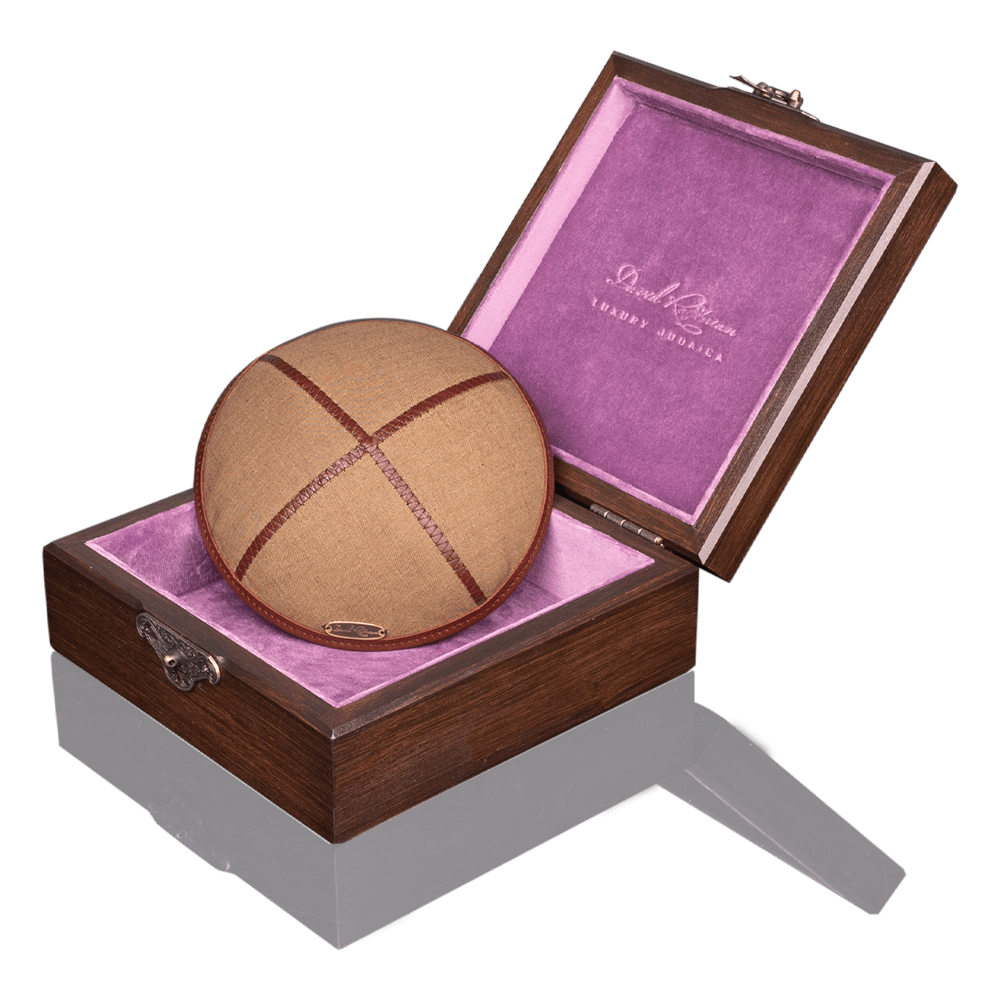 Kippah "Classic" made of linen