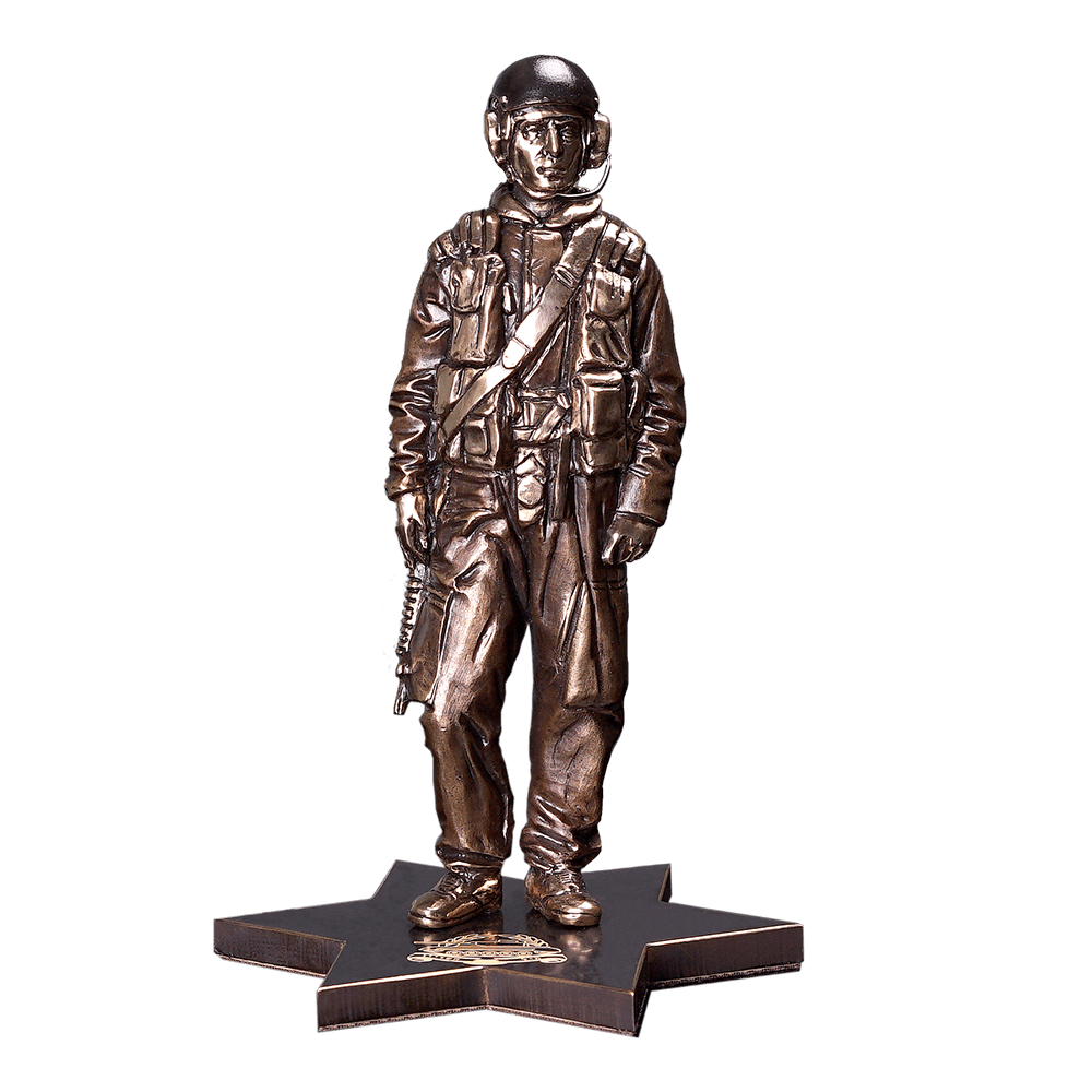 Bronze figurine "IDF Fighter "Tanker""